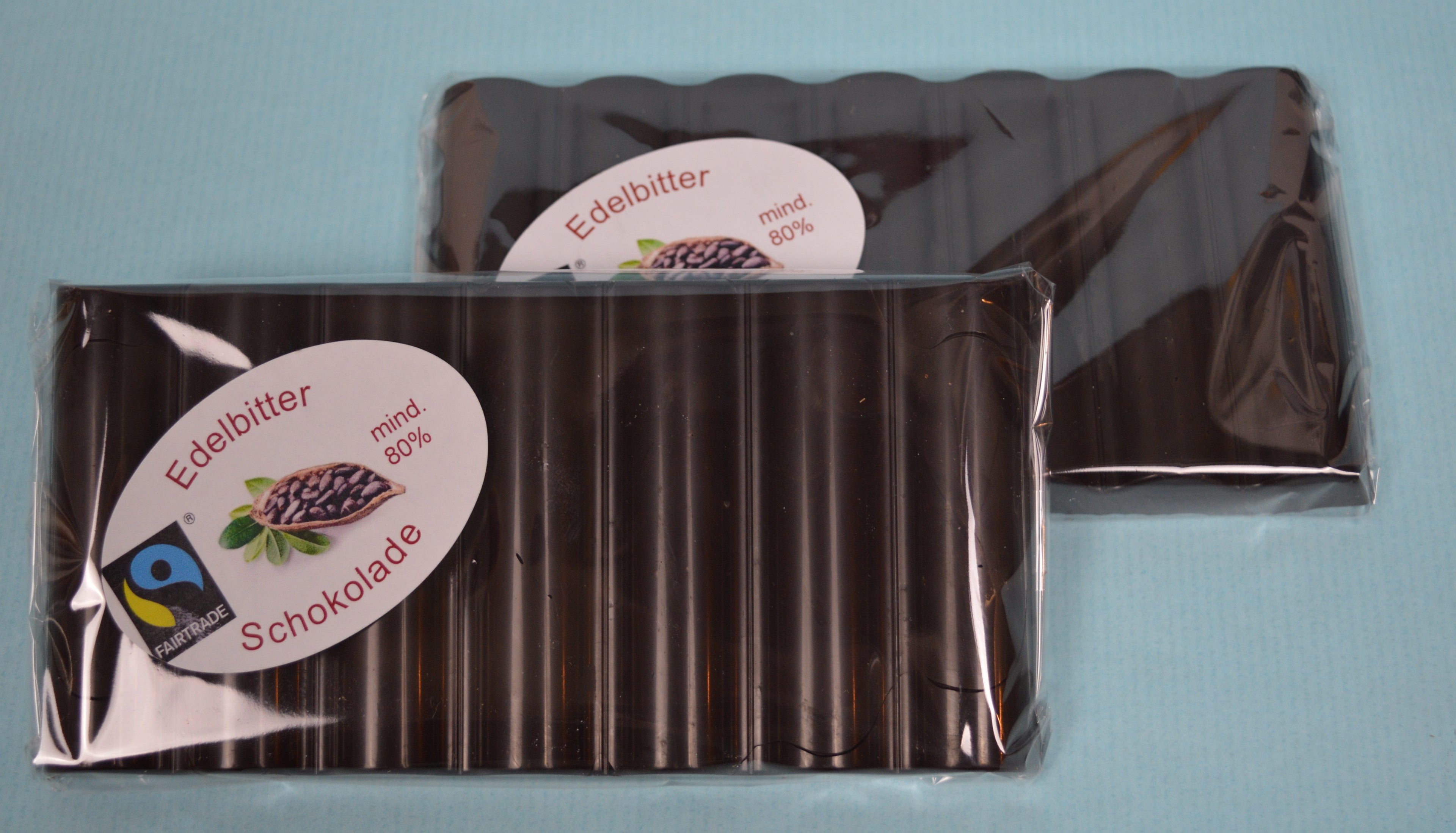FAIRTRADE Edelbitterschokolade mind.80%